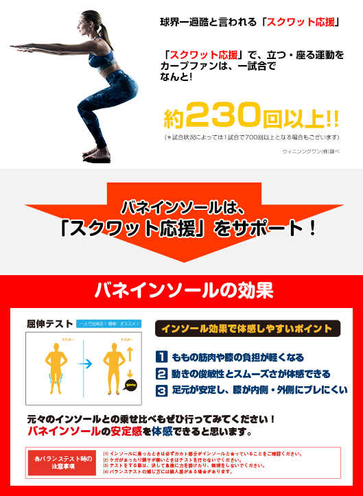 スクワット応援について